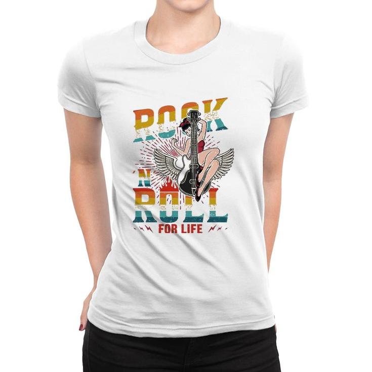 Sock Hop Costume Rock 'N' Roll For Life Greaser Babe And Men Women T-shirt