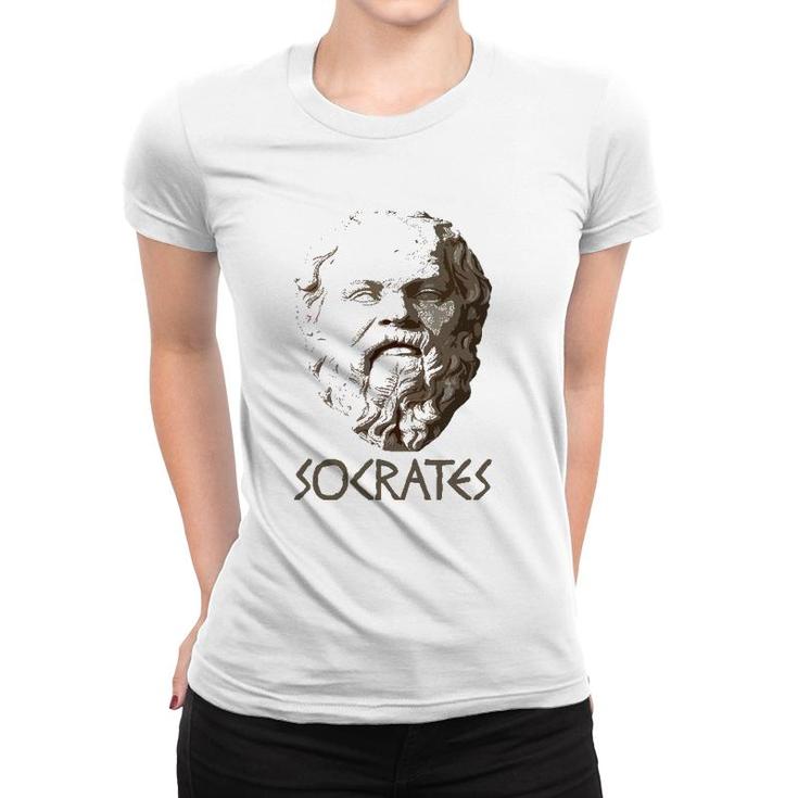 Socrates Greek Philosophy Philosopher Greece Tee Women T-shirt