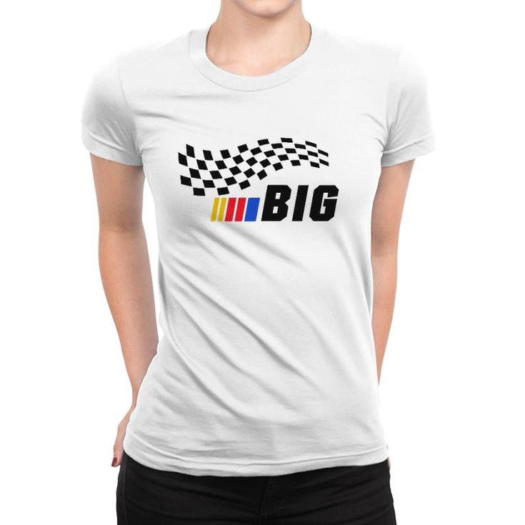 Sorority Reveal Big Little G Big Racing Theme For Big Women T-shirt