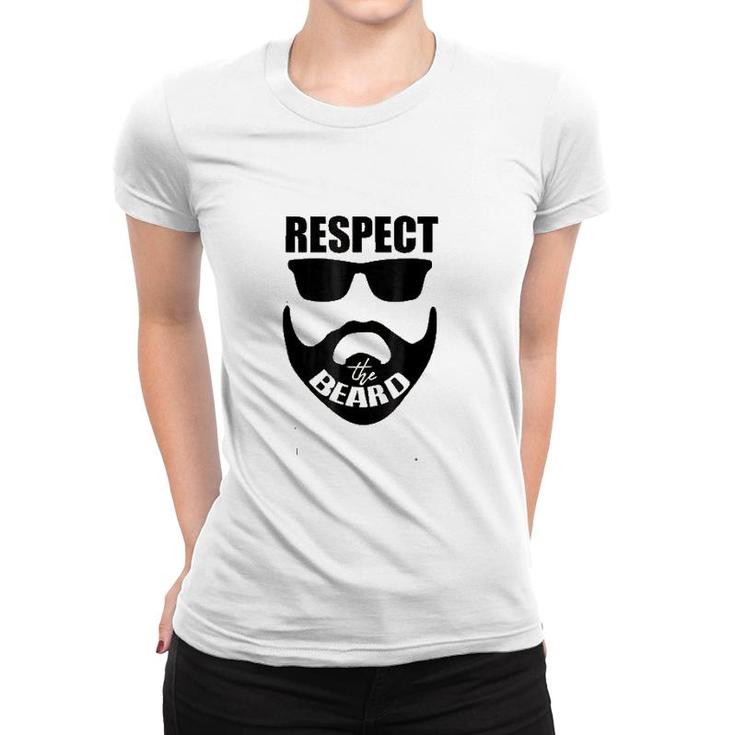 St Patricks Day Respect The Beard Women T-shirt