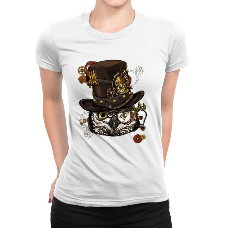 Steampunk Owl  Steampunk Owl Lovers Women T-shirt