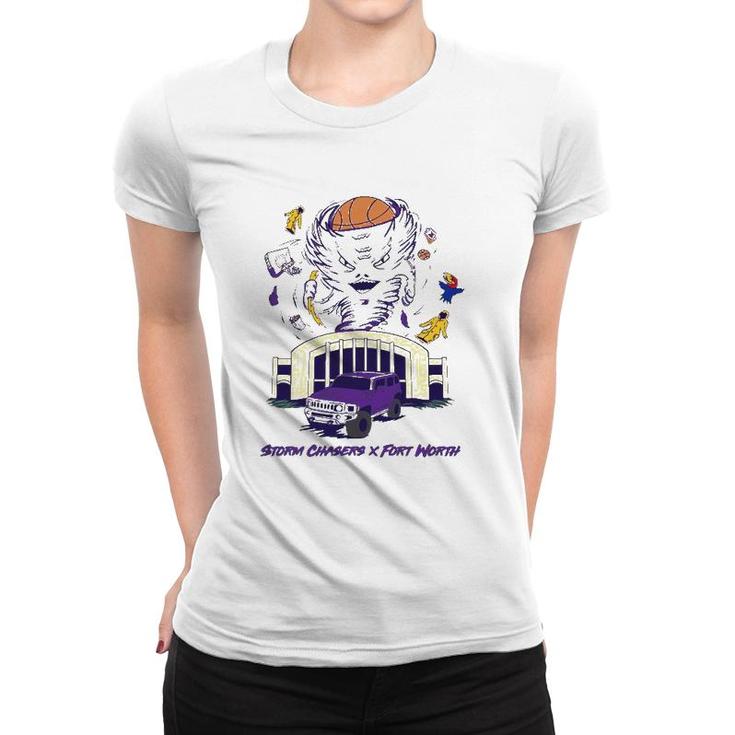 Storm Chasers X Fort Worth Basketball Women T-shirt