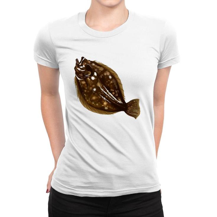 Summer Flounder Fishing Fluke Women T-shirt