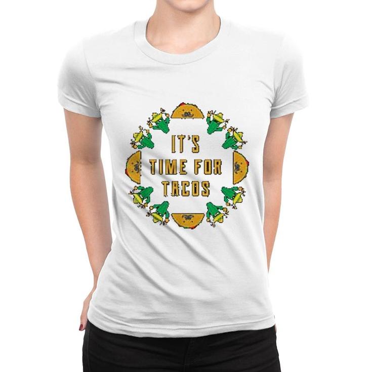 Taco Pun Its Time For Taco Women T-shirt