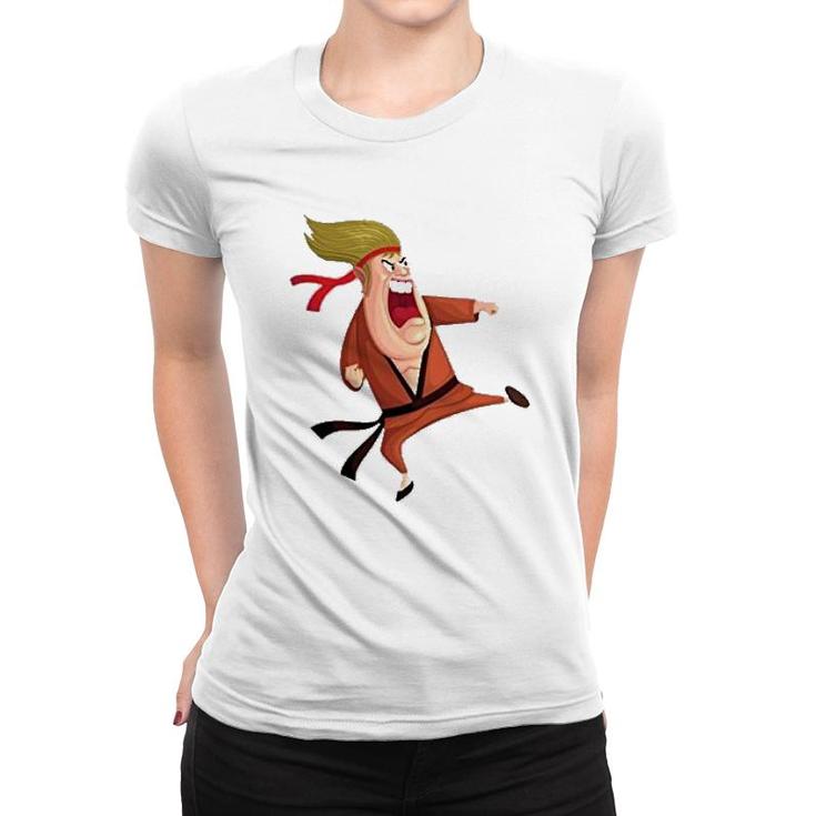 Taekwondo Player Funny Women T-shirt