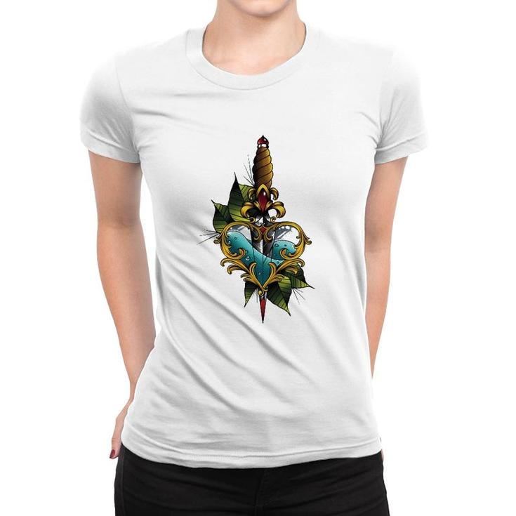 Tattoo Style Apparel Custom Designed Apparel Women T-shirt