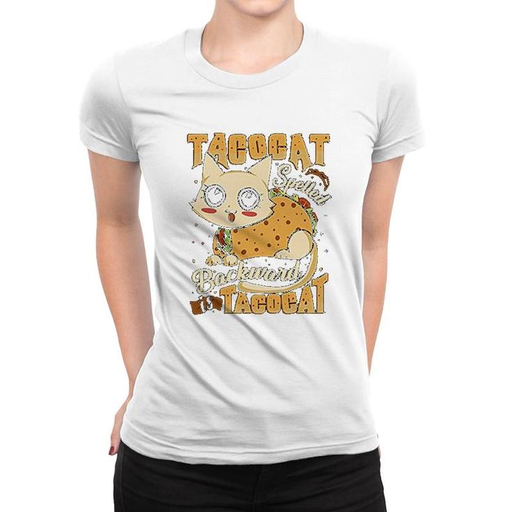 Tcocat Spelled Backwards  Cute Women T-shirt