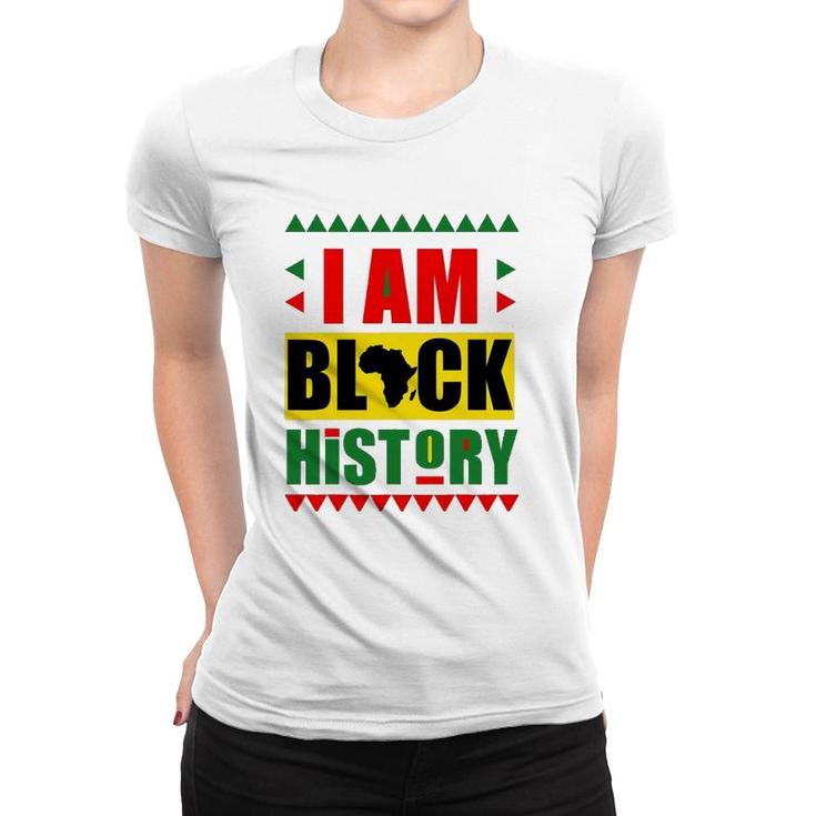 Teach I Am Black History Month Kids Proud African Pride Women T-shirt