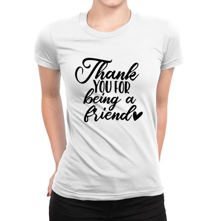Thank You For Being A Golden Friend Vintage Retro Women T-shirt
