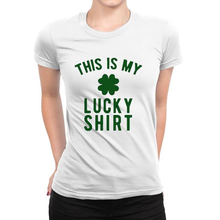 This Is My Lucky  St Paddy's Day Women T-shirt
