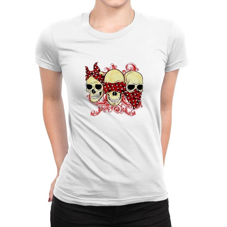 Three Skulls Classic Women T-shirt