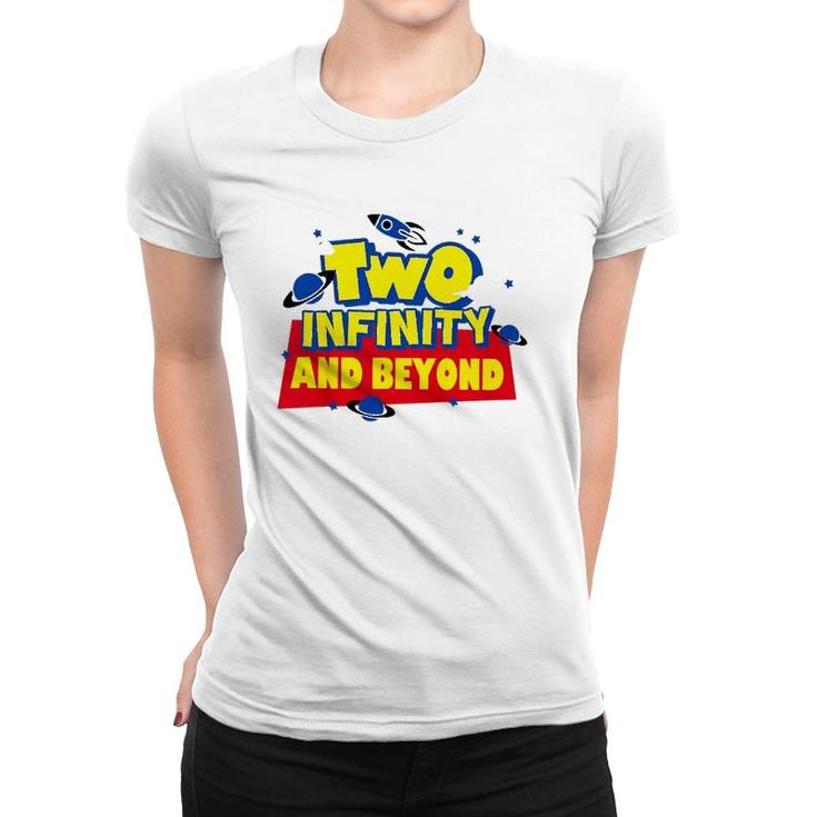 Two Infinity N Beyond 2Nd Birthday Children Toddler Boys Women T-shirt