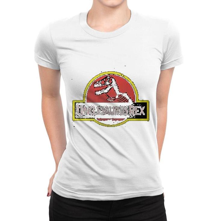 Unclesaurus Rex Funny Uncle Women T-shirt