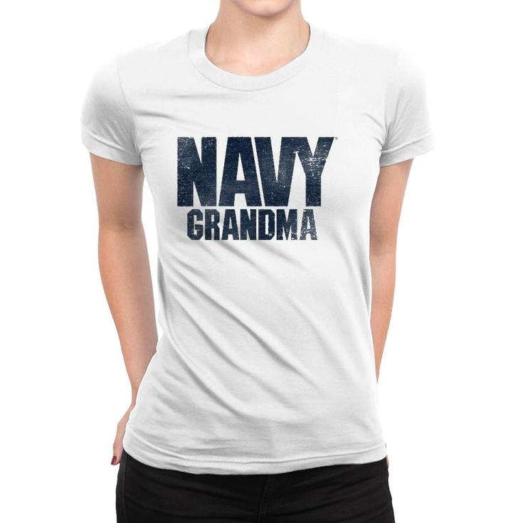 US Navy Grandma Proud Grandmother Gift Women T-shirt