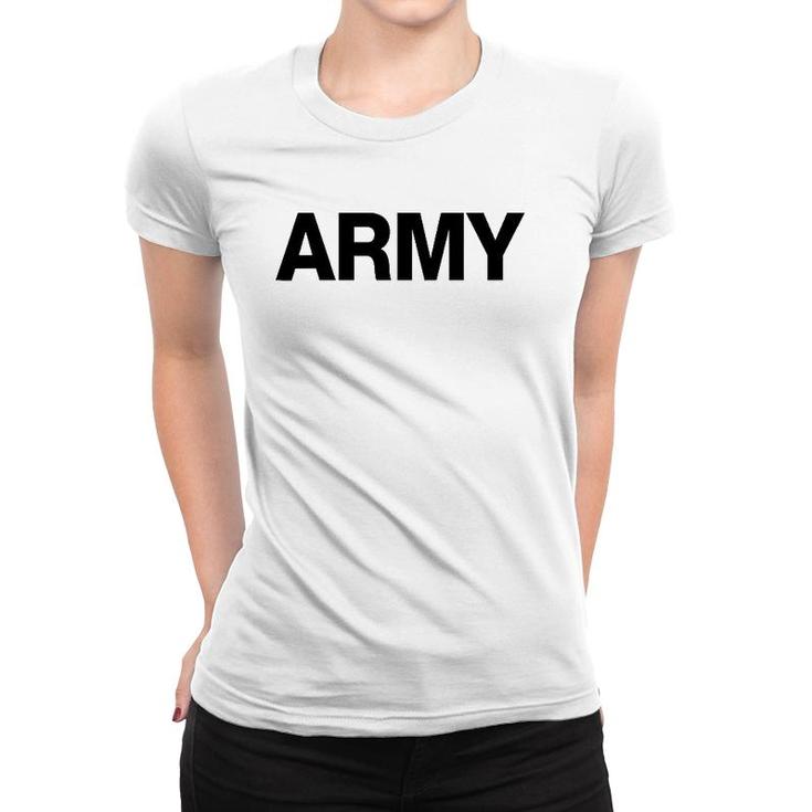 Usa Army Grey Apparel Men Women Gift Women T-shirt