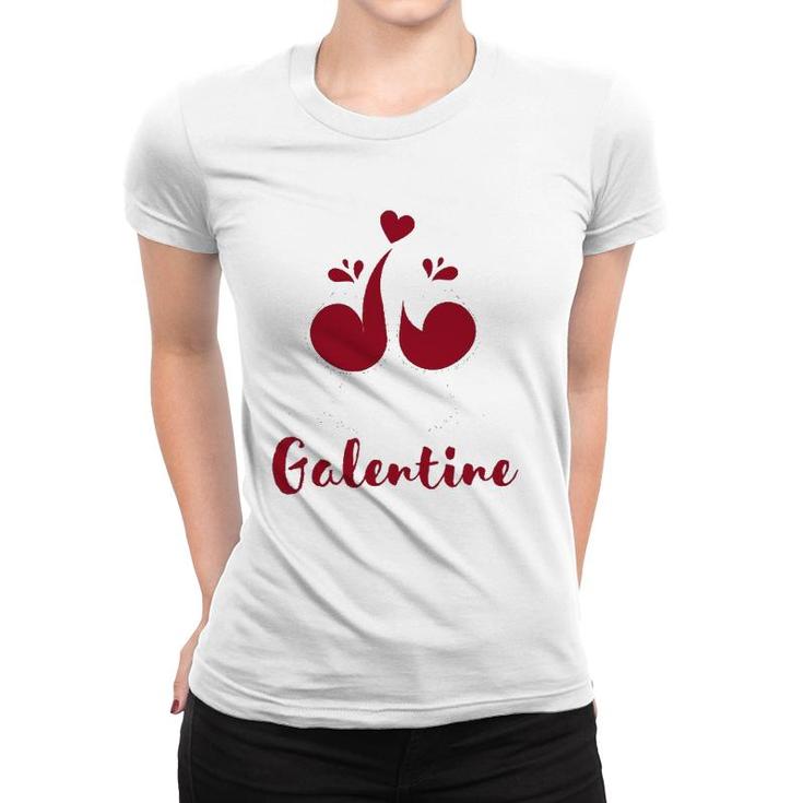 Valentines Galentines Day Gift For Her Women T-shirt