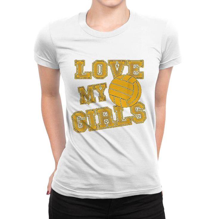 Volleyball Love My Girls Women T-shirt