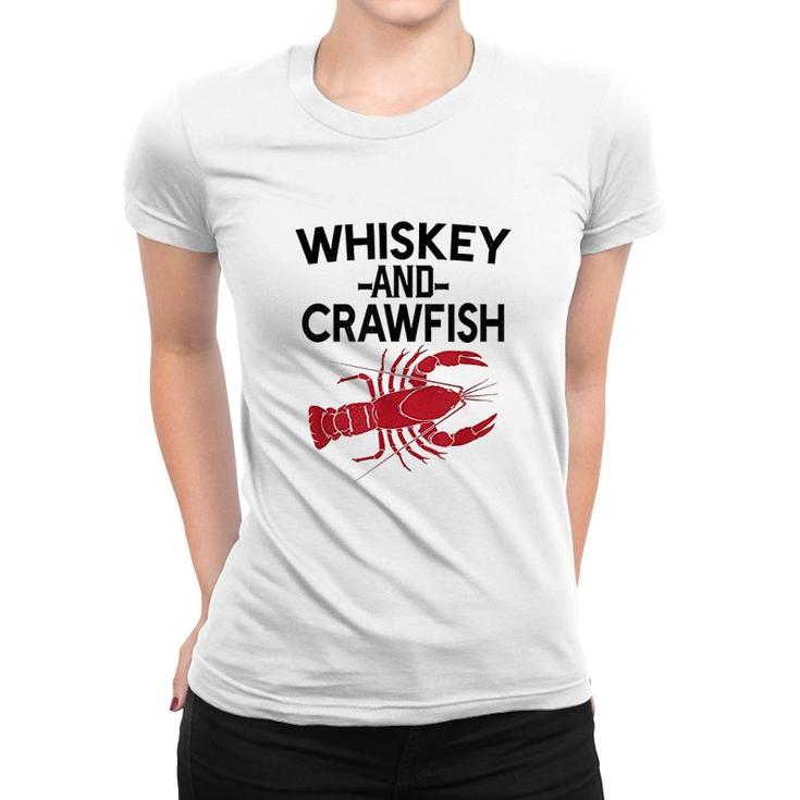 Whiskey And Crawfish Women T-shirt