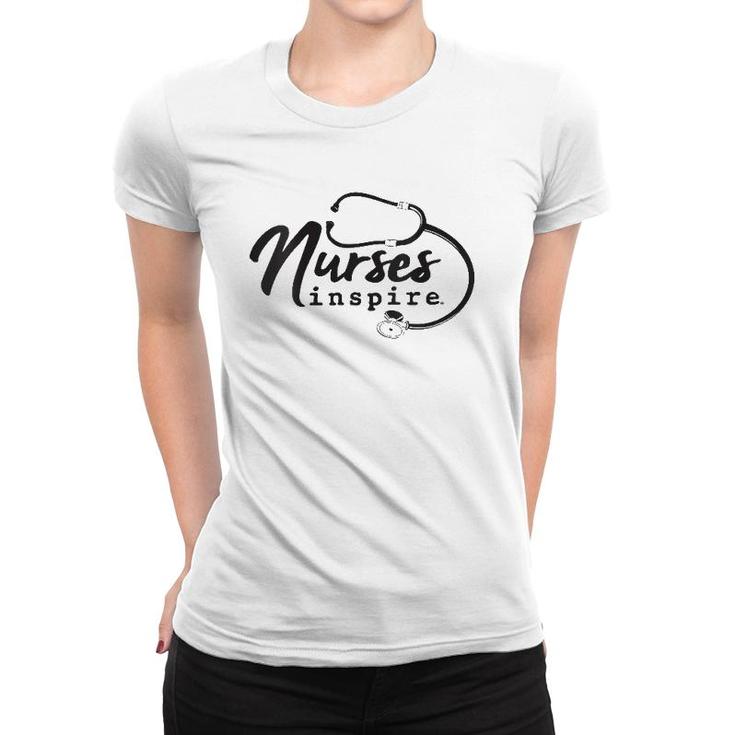Womens Nurses Inspire Nurse Appreciation Rn Health Care Hero Gift Women T-shirt