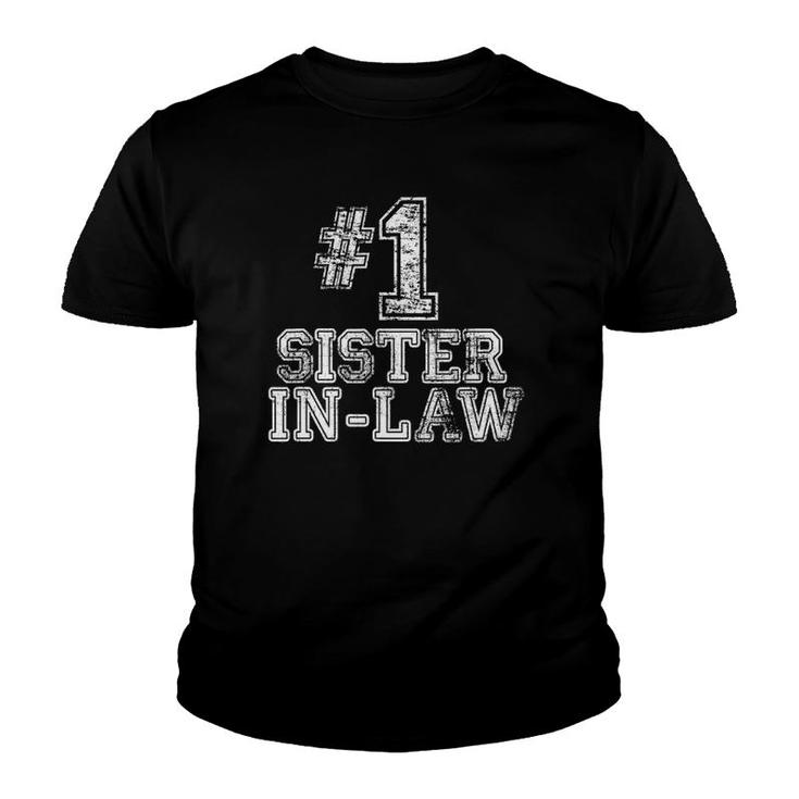 1 Sister-In-Law - Number One Mother's Day Gift Tee Youth T-shirt