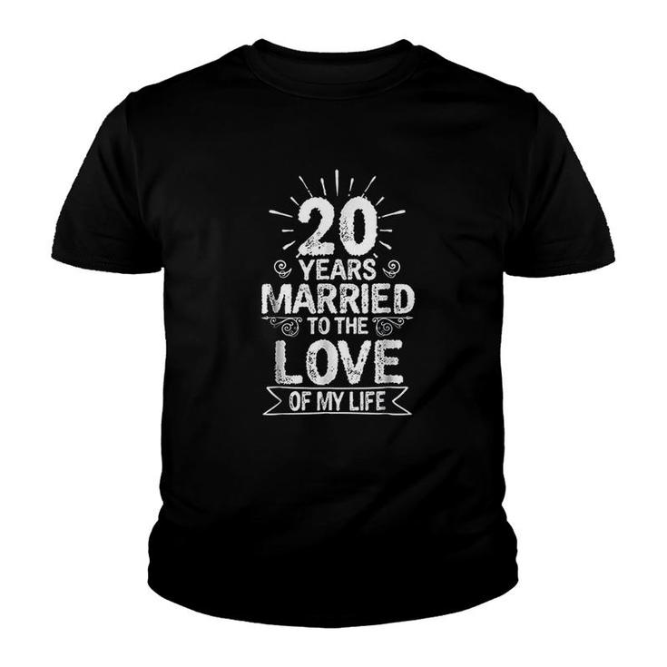 20 Anniversary Gift 20 Years Youth T-shirt