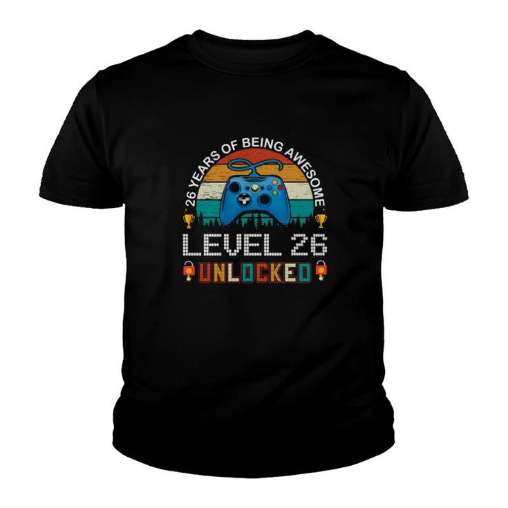 26 Years Of Being Awesome Youth T-shirt