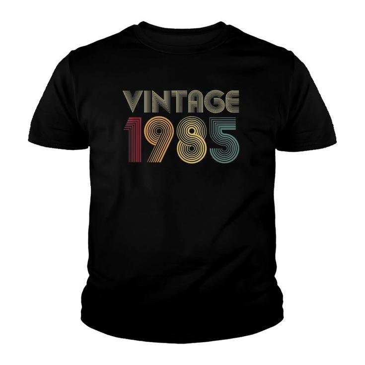 36Th Birthday Gifts Year Old Vintage 1985 Ver2 Youth T-shirt