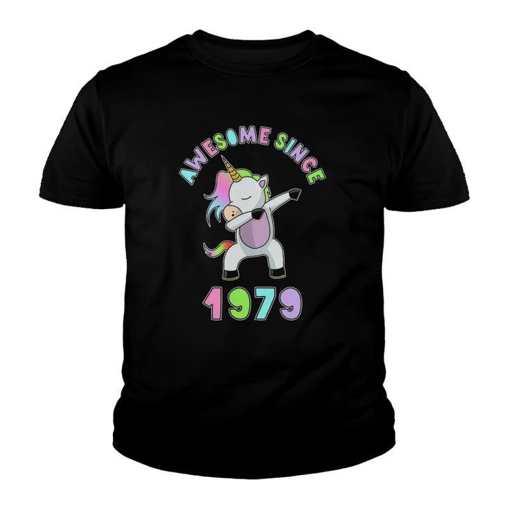 42Nd Birthday Gift Women 42 Years Old Mom Auntie Wife Unicorn Youth T-shirt