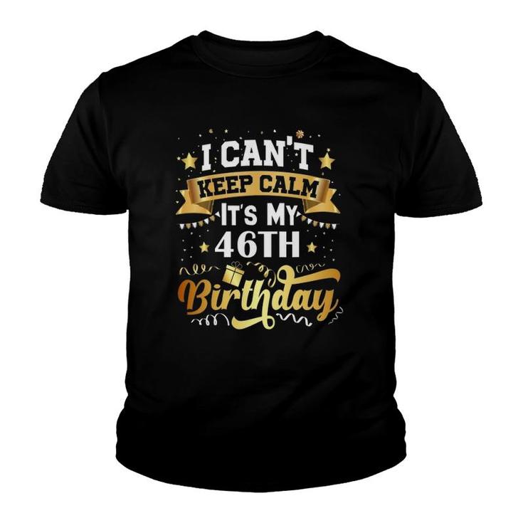 46 Years Old Birthdayparty Gift Idea 46Th Birthday Youth T-shirt