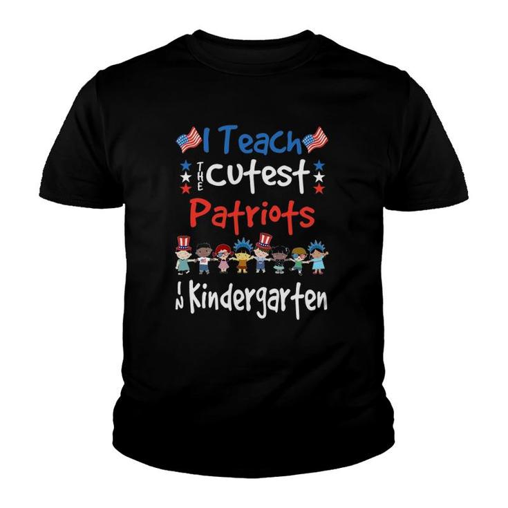 4Th Of July Kindergarten Teacher  For Teachers Youth T-shirt