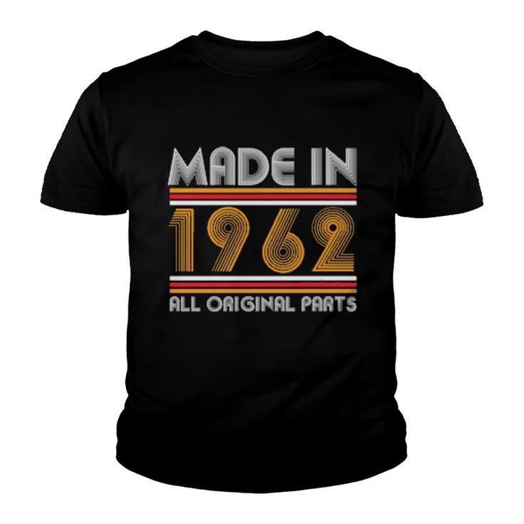 60Th Birthday Made In 1962  Youth T-shirt