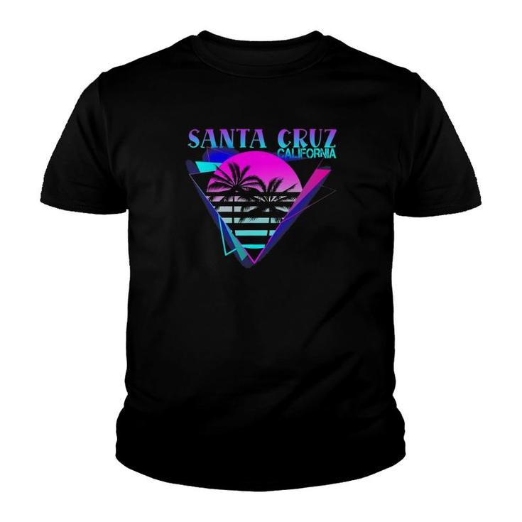 70Er 80Er In California City Santa Cruz Youth T-shirt