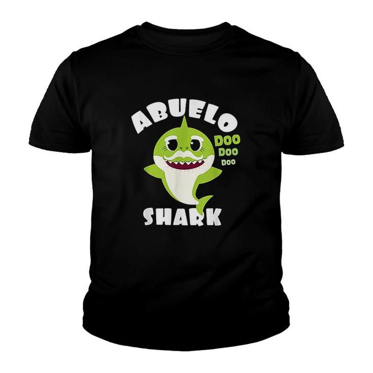 Abuelo Shark Gift Grandpa Youth T-shirt