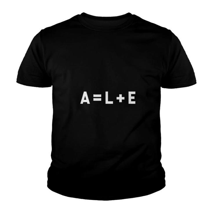 Accountant Accounting Equation A L  E Youth T-shirt