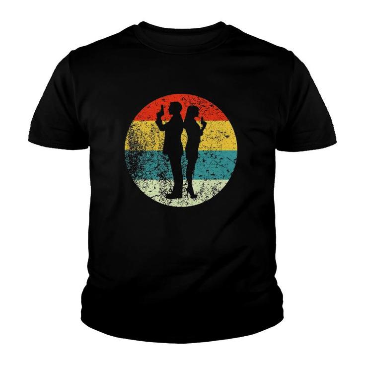 Agent Couple Happy Valentine's Day Mr And Mrs Smith Youth T-shirt