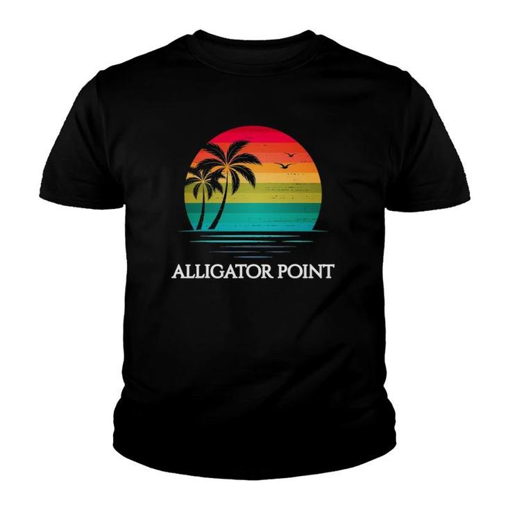 Alligator Point Florida Vacation Beach Family Group Gift Youth T-shirt