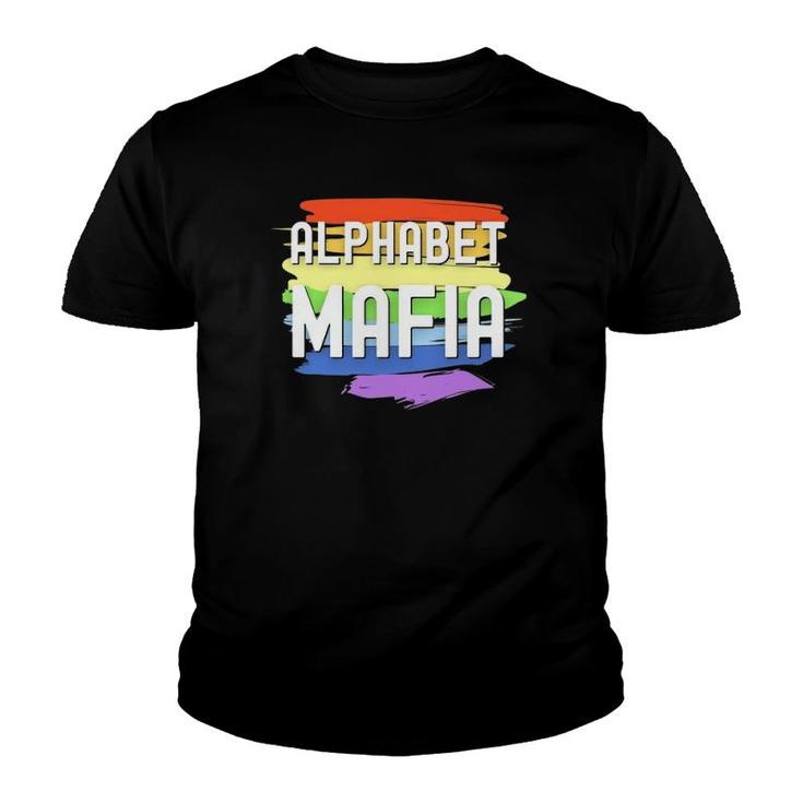 Alphabet Mafia Lgbtq Pride Sounds Gay I'm In For Lesbian Youth T-shirt