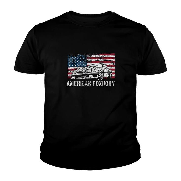 American Foxbody Muscle Car 50l Youth T-shirt