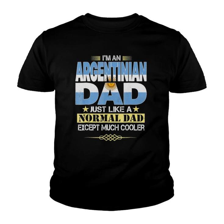 Argentinian Dad  Father's Day Gifts Youth T-shirt