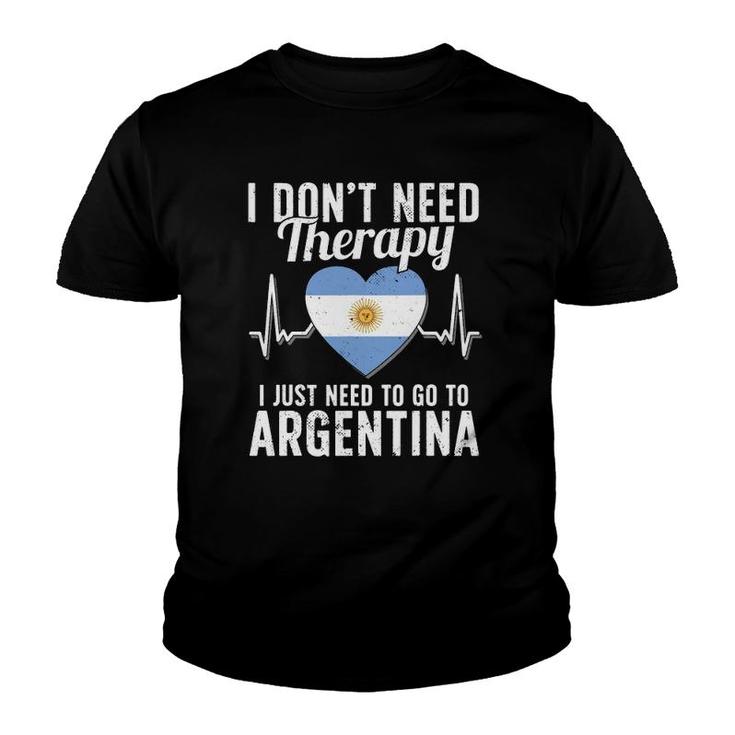 Argentinian Flag I Argentina Flag I Vacation Argentina Youth T-shirt