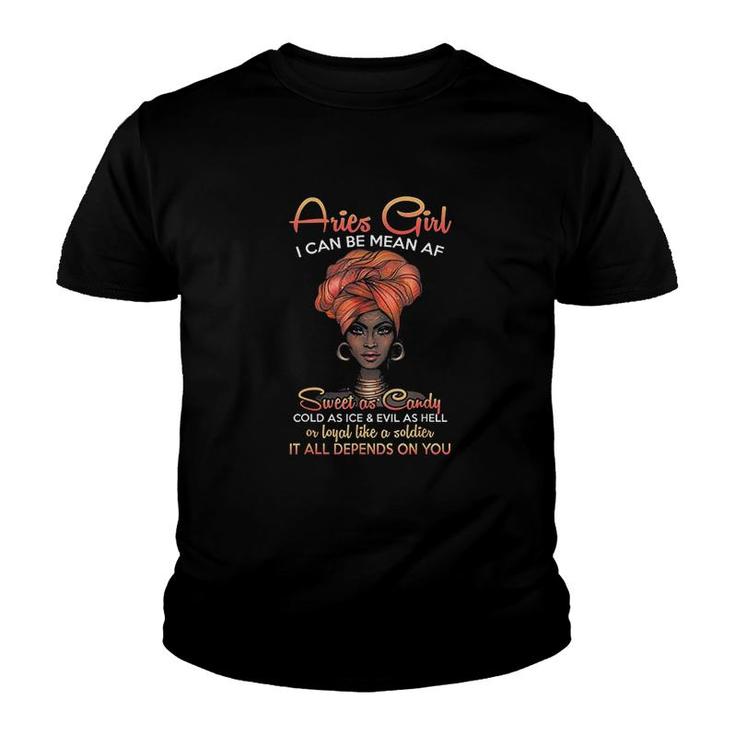 Aries Queens Are Born In March 21 To April 19 Youth T-shirt