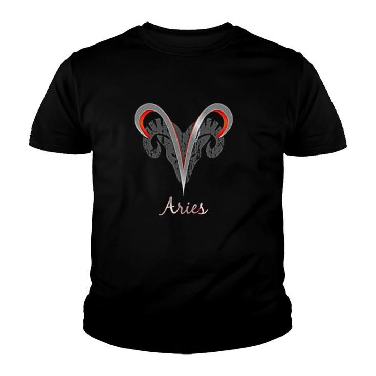 Aries Symbol Youth T-shirt