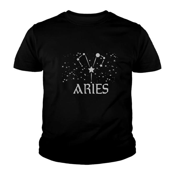 Aries Zodiac Star Youth T-shirt