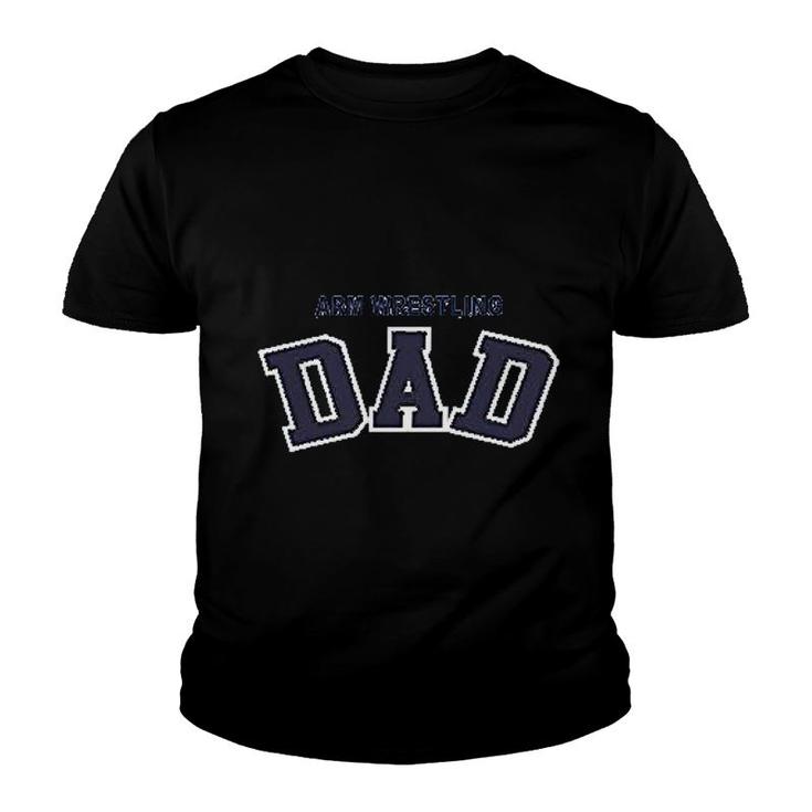Arm Wrestling Dad Youth T-shirt