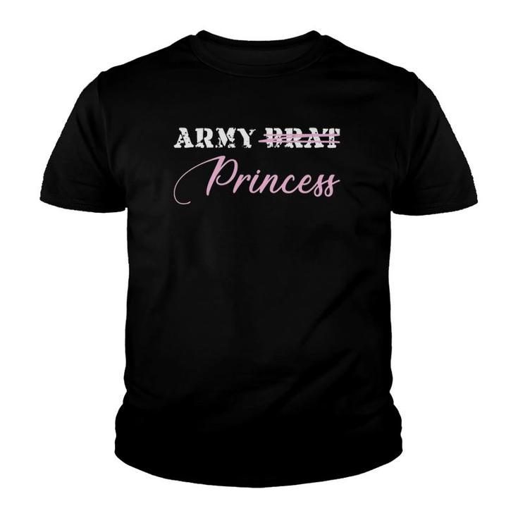 Army Brat Princess  T Youth T-shirt