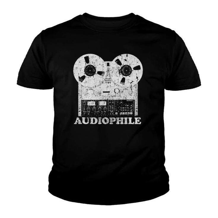 Audiophile Reel To Reel Tape Youth T-shirt