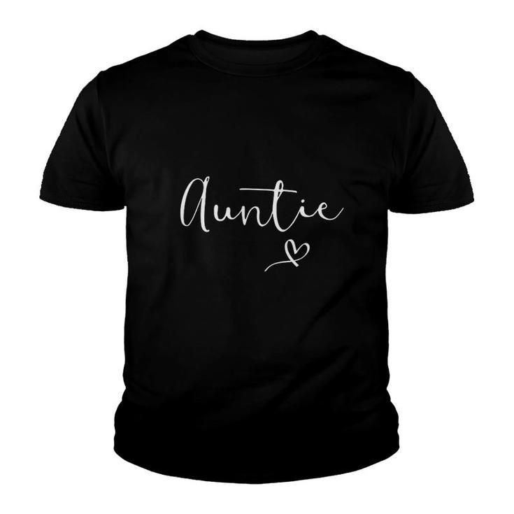 Auntie Gift Christmas Gifts Aunty Nephew Youth T-shirt