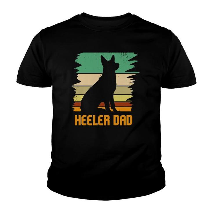 Australian Cattle Dog Heeler Dad Youth T-shirt