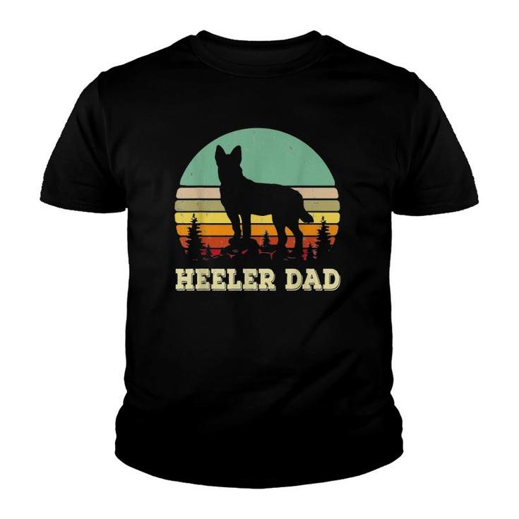 Australian Cattle Dog Red Blue Pet Heeler Dad Cute Mens Gift Essential Youth T-shirt