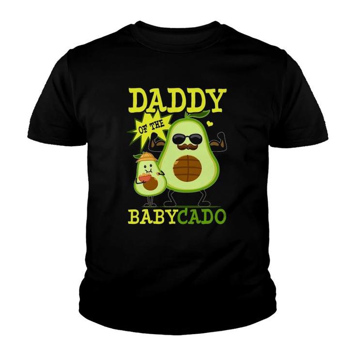 Avocado Daddy Of The Babycado Avocado Vegan Family Matching Youth T-shirt